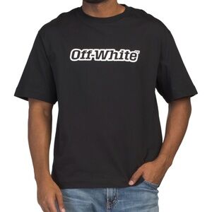 Off-White Logo Black Tee